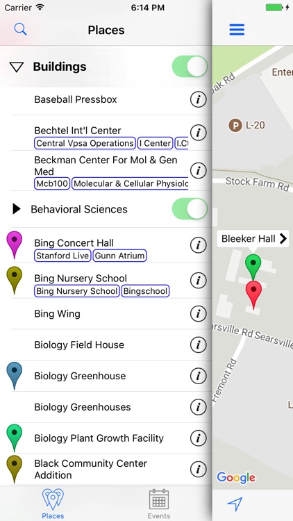 Stanford Map +