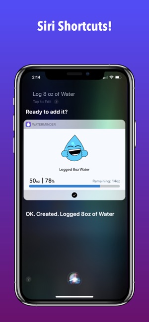 WaterMinder Screenshot