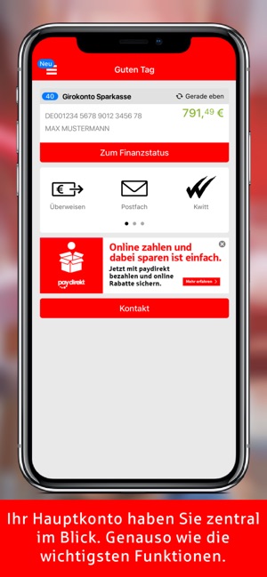 Sparkasse  Ihre mobile Filiale(圖2)-速報App