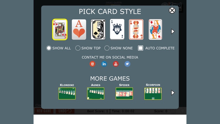 Clock Card Games screenshot-5