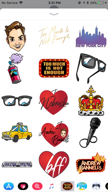 Andrew Rannells Sticker Pack