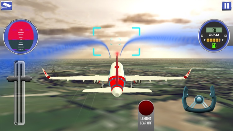 Flying Airplane Simulator 3D screenshot-4