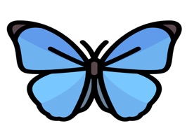 The ButterfliesMi sticker are show the 50 Butterflies with high quality and different emotions, like angry, scared happy or glad