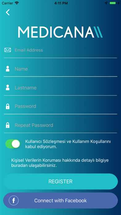 Medicana Mobil Uygulaması screenshot 2