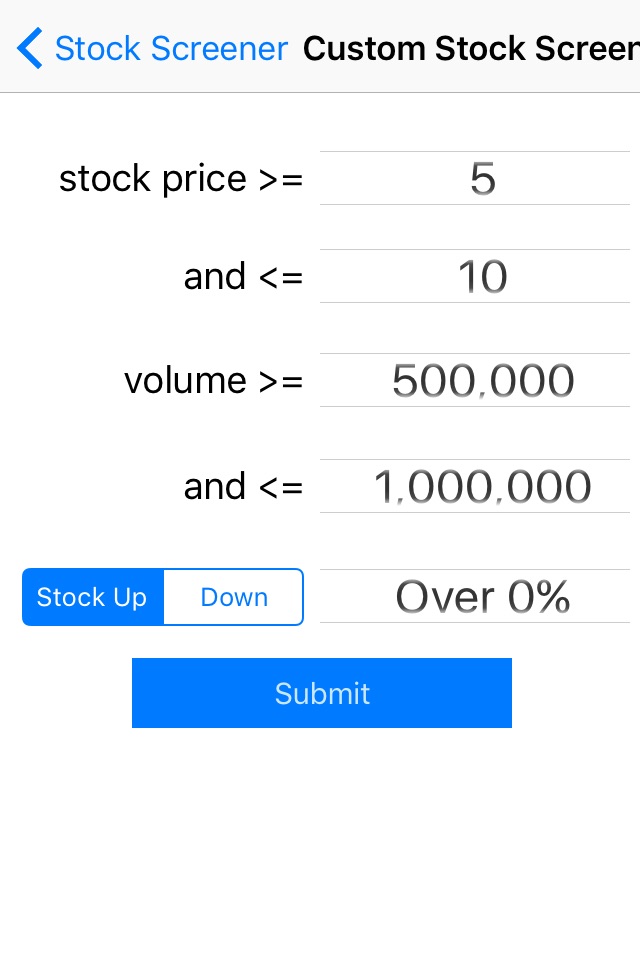 Stock Screener - Stock Scanner screenshot 4