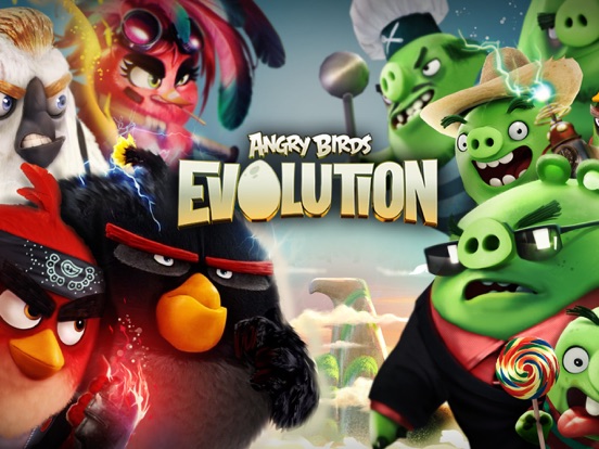 Angry Birds Evolution на iPad