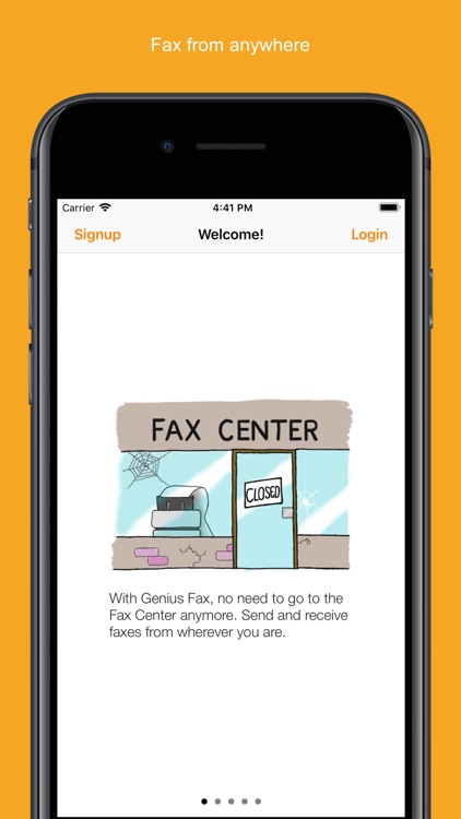 Genius Fax - Fax PDF documents