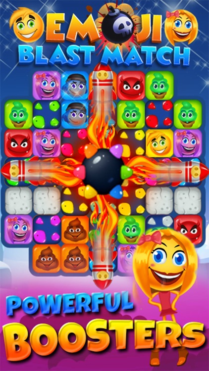 BLAST THE EMOJI – MATCH PUZZLE