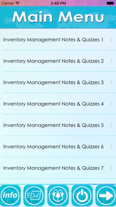 How to cancel & delete Inventory Management Exam Review -Terms & Quizzes from iphone & ipad 2