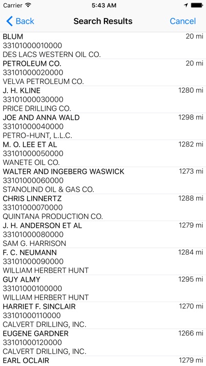 North Dakota Oil Well Finder screenshot-3