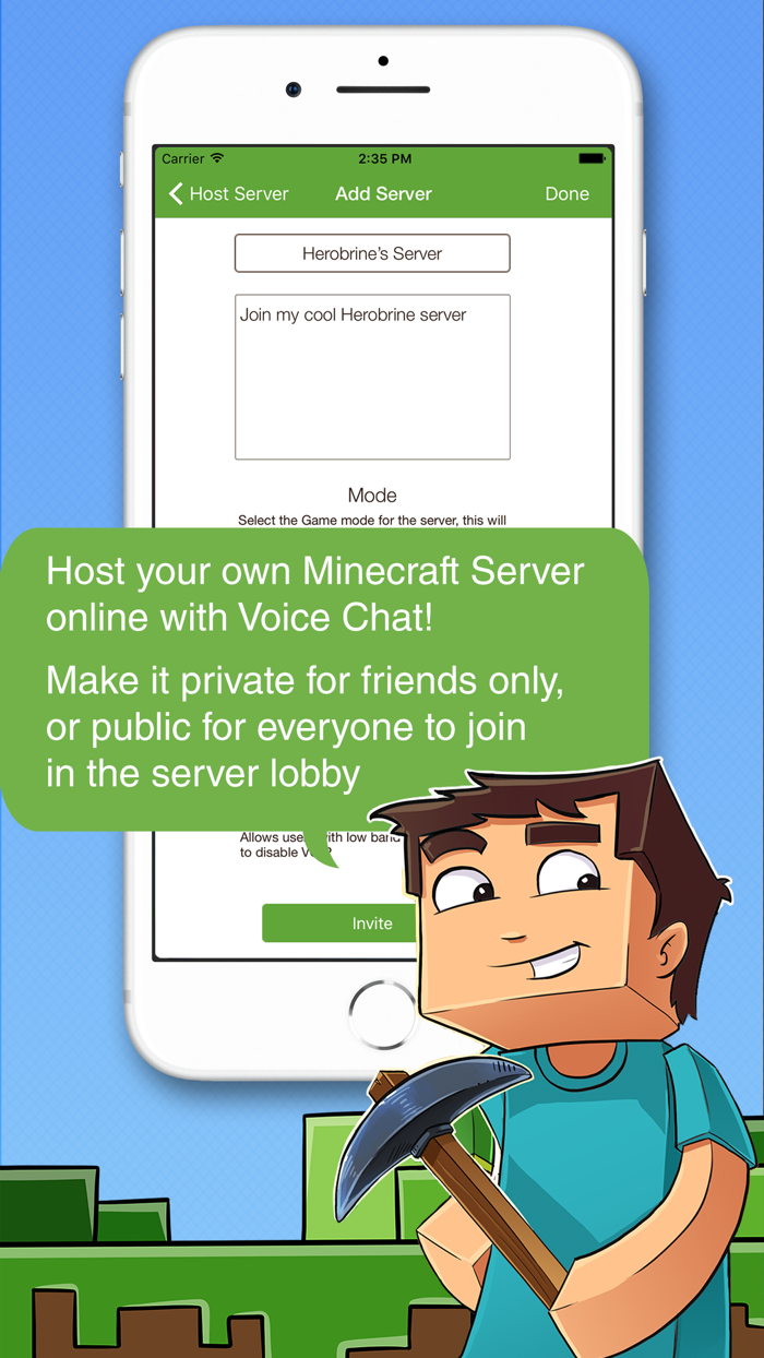 Multiplayer for Minecraft PE