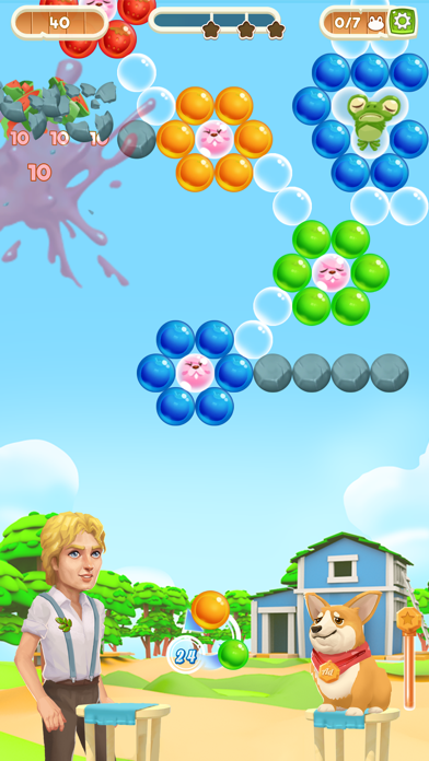 Bubble Shooter Magic Farm screenshot 2