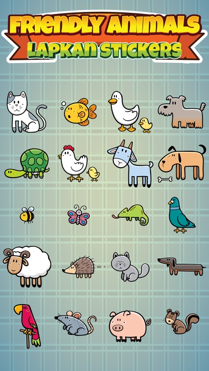 Sticker Me: Friendly Animals