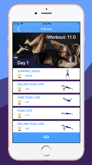 30 Day Fitness Workout Planner screenshot 4