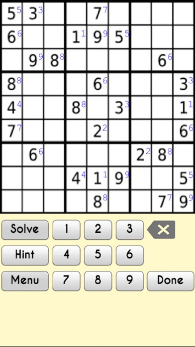 Sudoku % screenshot 2