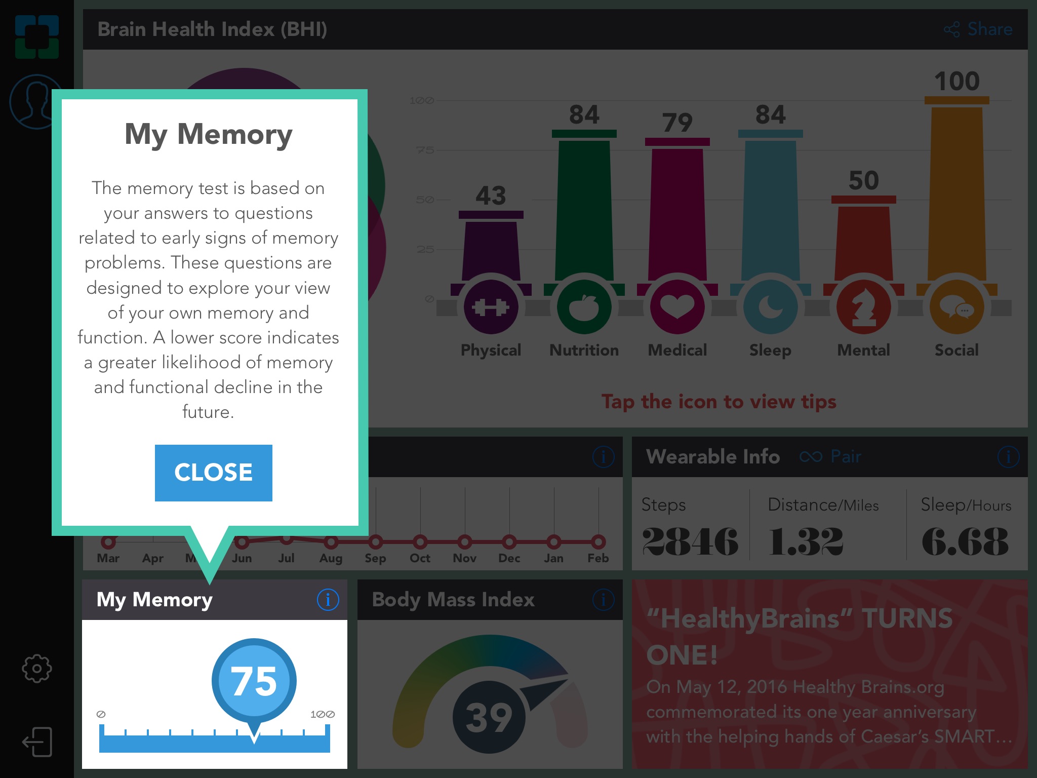 Healthy Brains screenshot 4