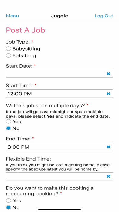 How to cancel & delete Juggle - Babysitting & More from iphone & ipad 4