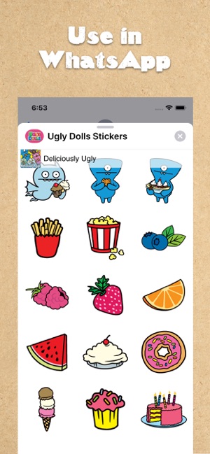 UglyDolls Stickers(圖4)-速報App