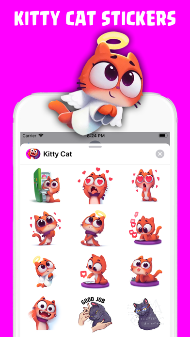 Kitty Cat Stickers screenshot 2