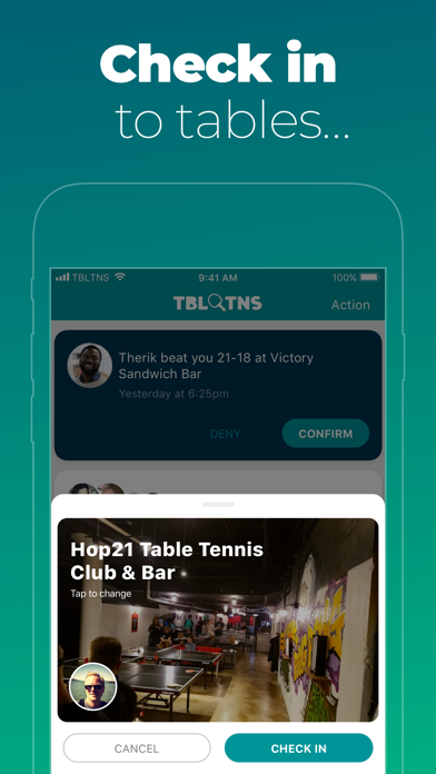 TBL TNS - Social Table Tennis screenshot 4