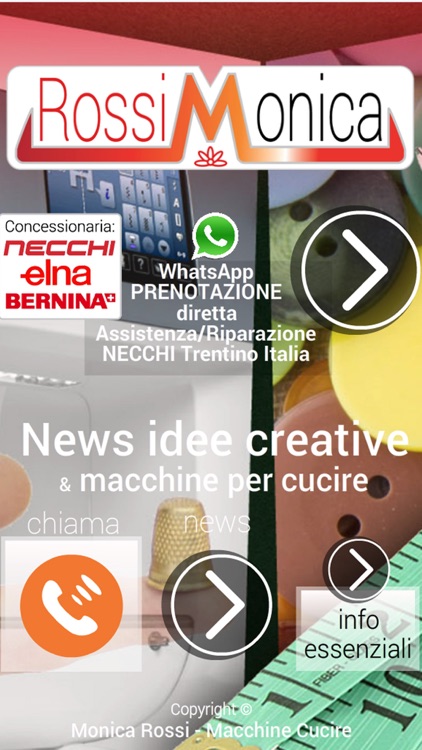 Macchine cucire NECCHI Trento