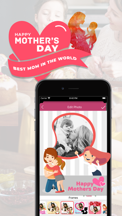 How to cancel & delete Mother,s Day & Mom Photo Frames-congratulate to all from iphone & ipad 3