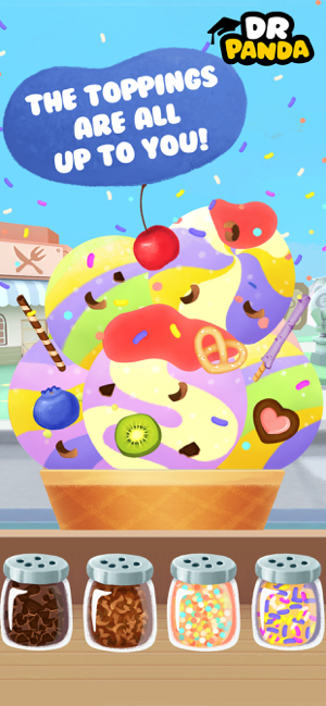 ‎Dr. Panda's Ice Cream Truck Screenshot