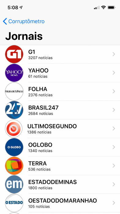 How to cancel & delete Corruptometro Brasil from iphone & ipad 2