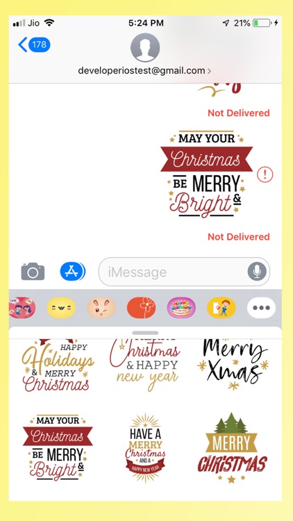 Christmas Stickers!