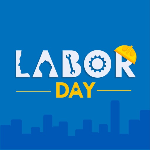 Labor Day USA 2019 Stickers