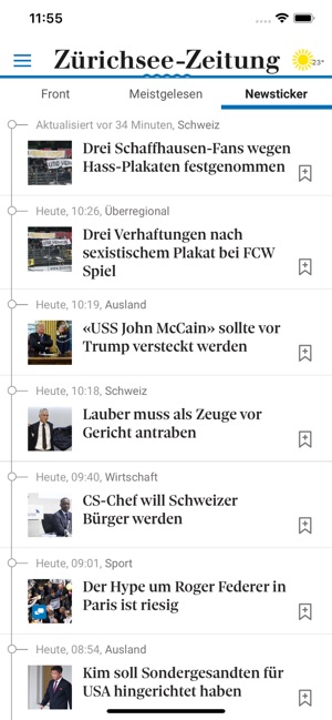 Zürichsee-Zeitung Mobile(圖3)-速報App