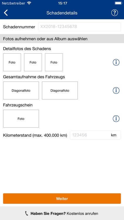 Automotive SchadenAssistent