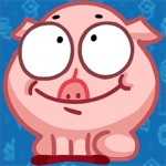 Cute Pig Stickers HD