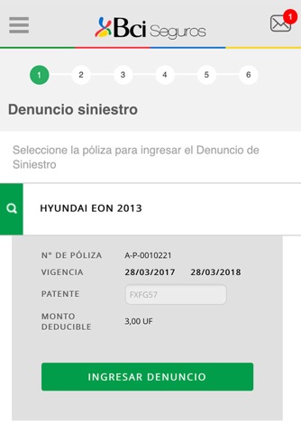 Bci Seguros screenshot 4