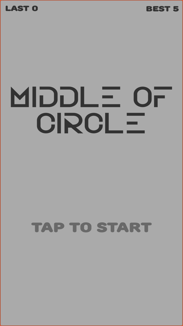 Middle Of Circle
