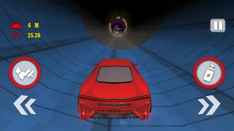 Speedy Car Tunnel Racing 3D screenshot-3