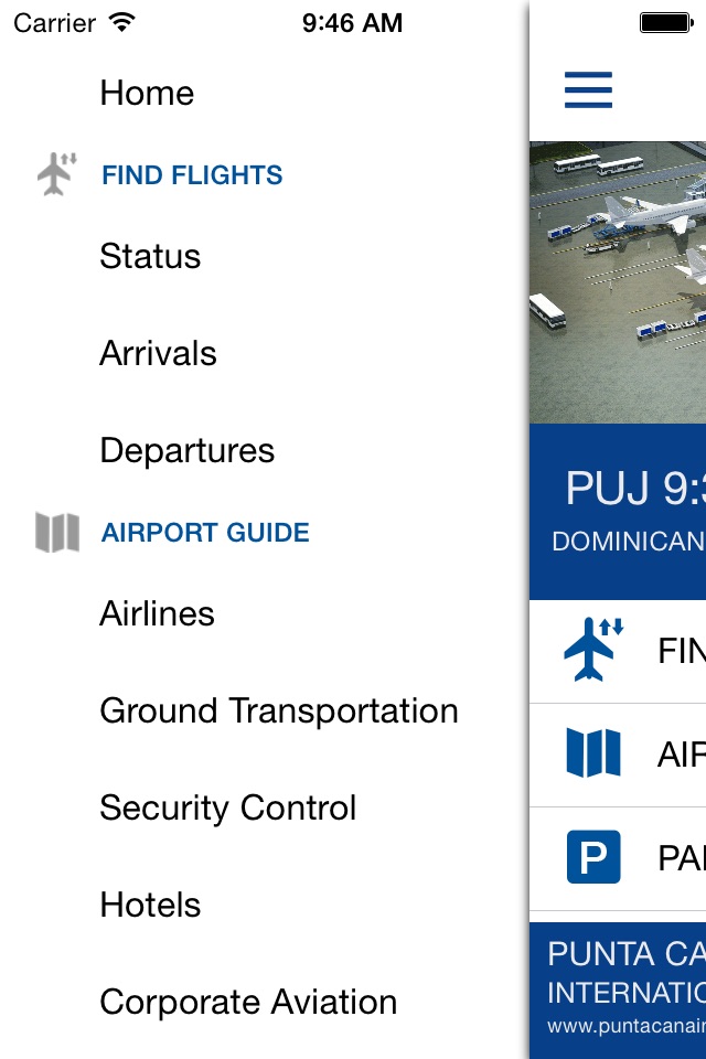 PUJ Airport screenshot 2
