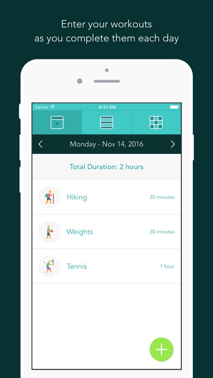 iWorkout - Workout Tracker