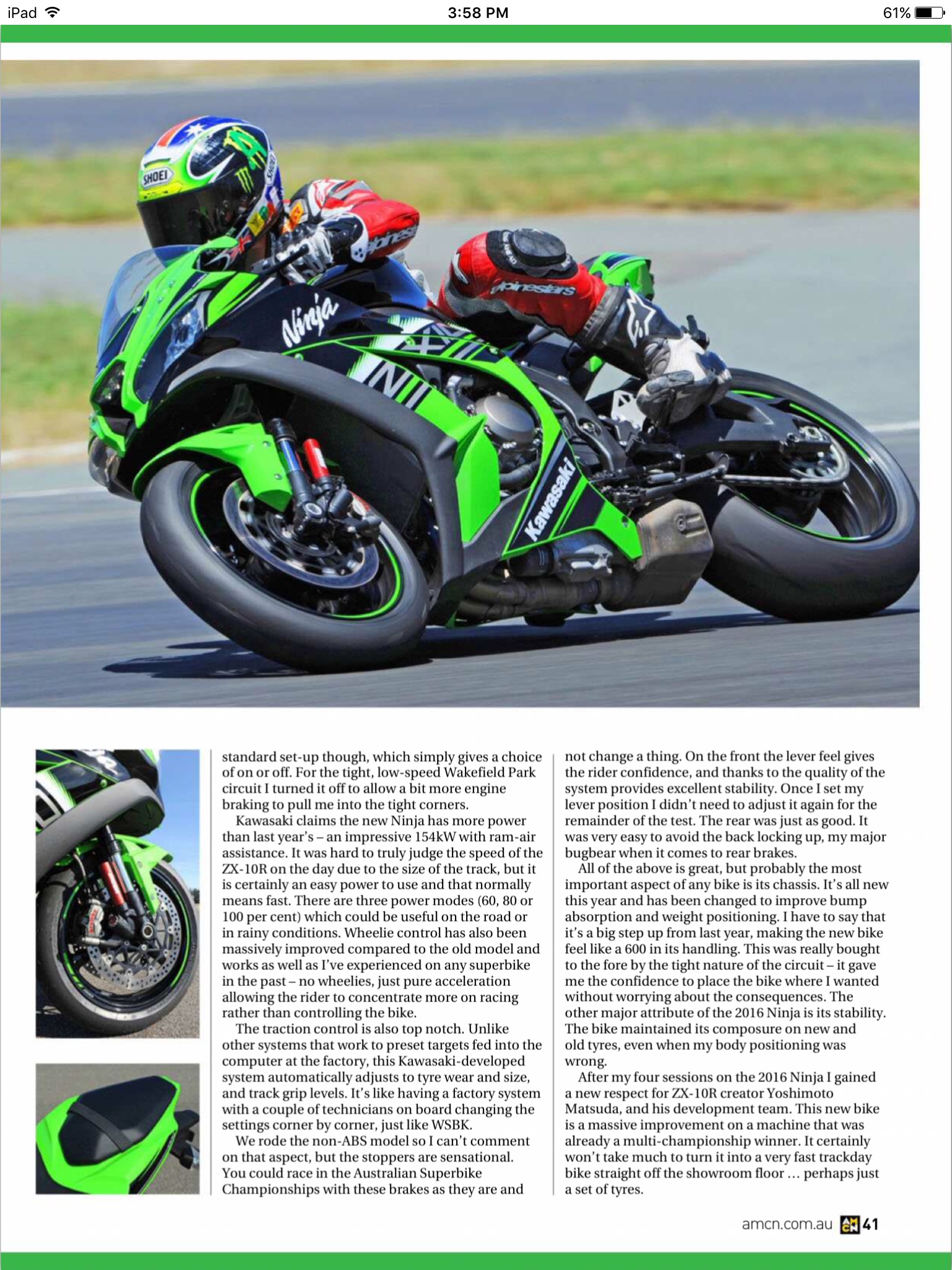 Australian Motorcycle News Mag screenshot 4