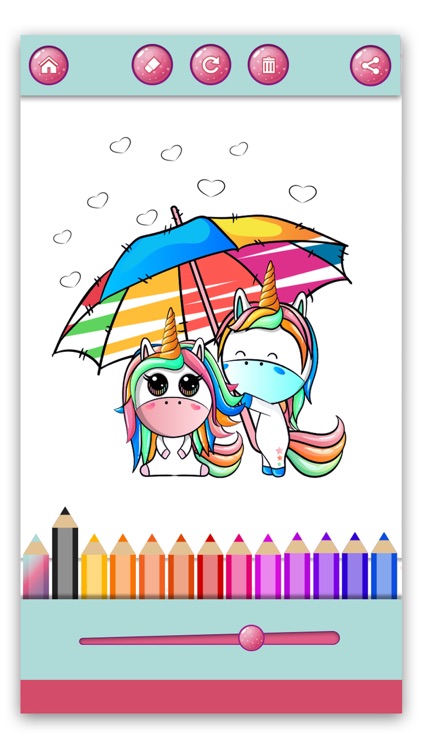 Download Unicorns - Pony Coloring Book by Landay Apps