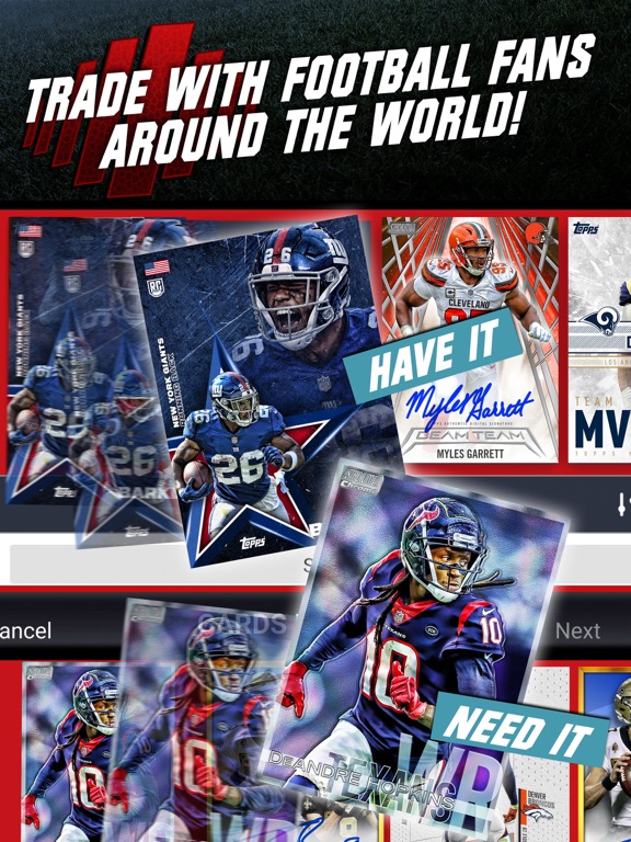 HUDDLE: The NFLPA Digital Football Trading Card Game screenshot