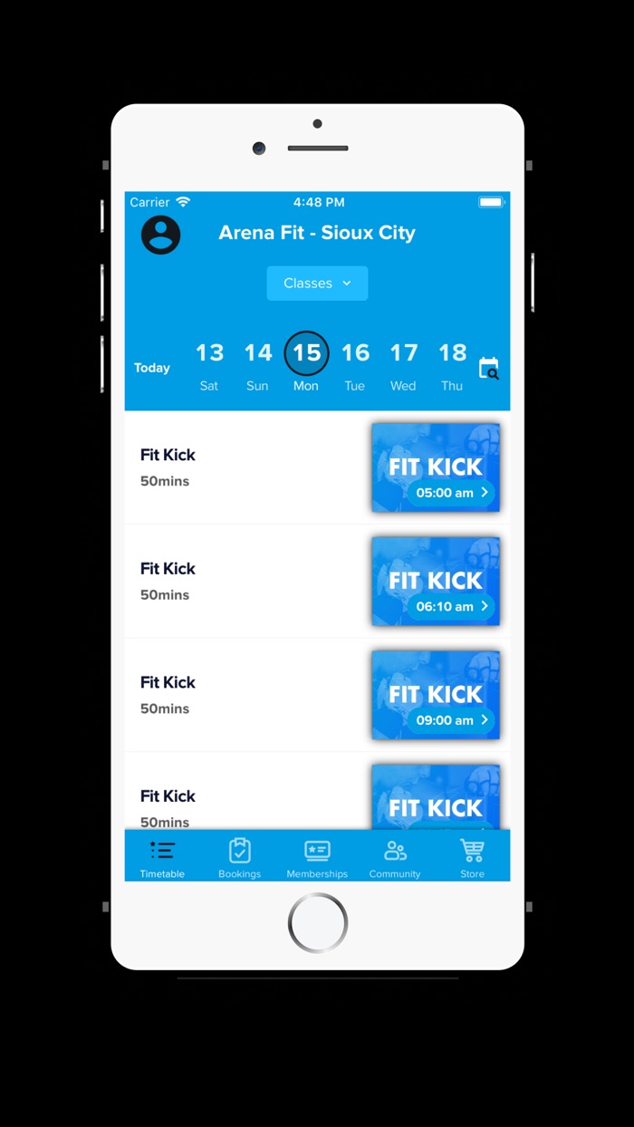 Arena Fit App