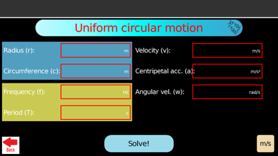 How to cancel & delete Physics problem solver: Motion from iphone & ipad 2