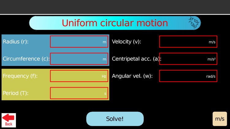 physics motion problem solving