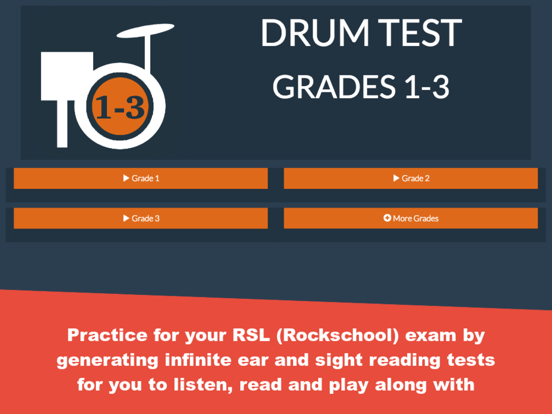 Grade 1-3 Drum Test Practiceのおすすめ画像2