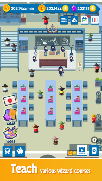Idle Wizard School - Idle Game screenshot 3