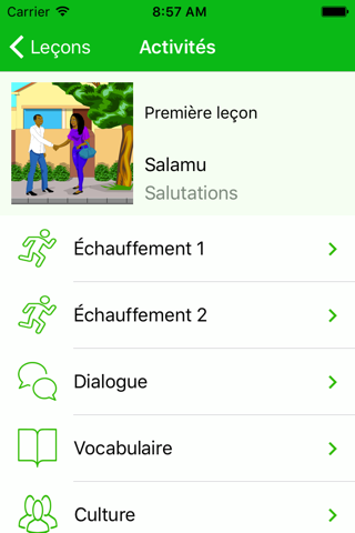 Learn swahili with Linguarena screenshot 2