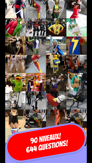 Screenshot #1 pour COSPLAY & L'ANIME Quiz