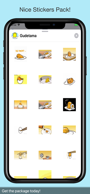 Gudetama Egg Animated Stickers(圖3)-速報App