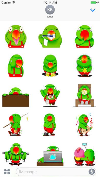 Screenshot #1 pour Funny Parrot